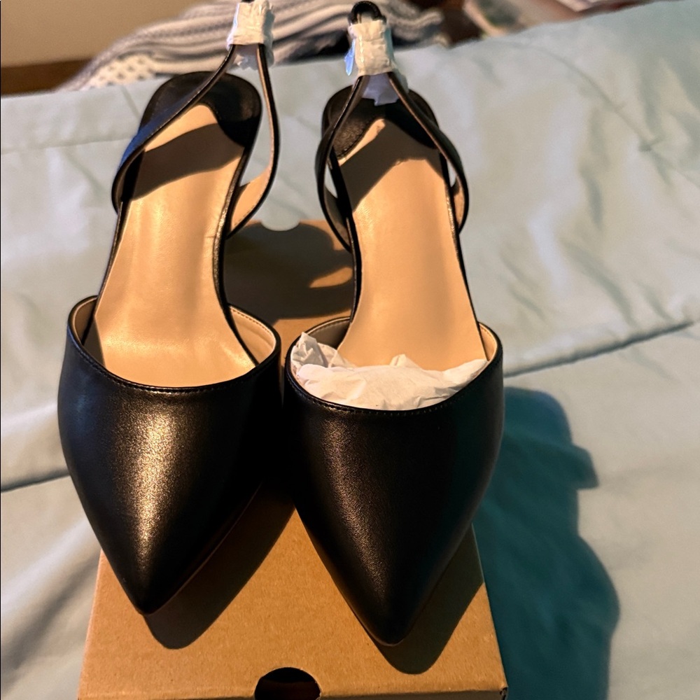 NWBOX Elegant Black Women's Heels